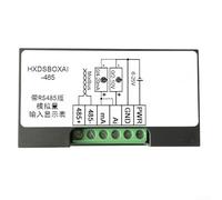 Pantalla digital equipada RS485 para entradas analógicas 0 10V 0 20mA 4 20mA Comunicación de apoyo entre múltiples puntos de medición