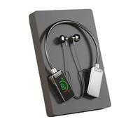 Pantalla digital inteligente LED para colgar, BT V5.4, auriculares de moda, karaoke, batería de larga duración, reducción de auriculares, deportes, ruido, Bluetooth, auriculares pesados, entrenamiento
