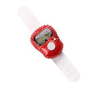 Pantalla digital LCD de 6 paquetes de dedos de electrónica | Contador de conteos, contador portátil para coaching, prendas de punto y pesca