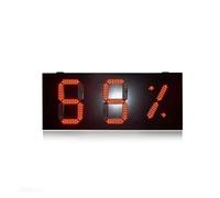 Pantalla Digital LED for exteriores de 10 pulgadas indicador de humedad IP53 resistente a la intemperie aleación de aluminio Control remoto Uso en múltiples escenarios