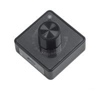 Pantalla digital para controlador de ventilador PWM para ventiladores DC 5V 12V 24V con operación remota para servidor de computadora y proyectos electrónicos de bricolaje (tipo C* 5V12V)