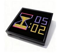 Pantalla Digital Pixel Art 32x32, Marco LED para Decoración de Pared y Escritorio - Control App, Personalizable, Ideal para Juegos y Ambientes Sociales