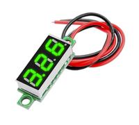 Pantalla Digital Voltímetro LED - Pantalla De Voltaje Digital | Tarjeta LED De 7 Segmentos Para Coche, Móvil | Uso Del Panel Industrial Y Audio | Acepto Probador Eléctrico Para El Monitorag