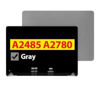 Pantalla digitalizadora completa de 16 pulgadas para MacBook Pro A2485 M1 2021 EMC:3651 / A2780 EMC: 8103 2023 MK1E3LL/A MK1H3LL/A 661-21968 661-21969 Pantalla LCD 344 56 x 22 cm. 34 (gris espacial)