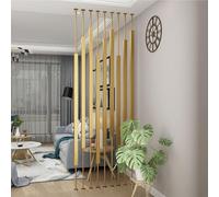 Pantalla divisora de habitación, instalación sin taladrar, rejilla de metal independiente para decoración del hogar, oficina, hotel