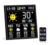 Pantalla Divoom Pixoo-64 WiFi Pixel Art con un Panel LED de 64x64, decoración de iluminación única con Control de aplicación