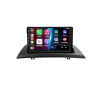 Pantalla Doble DIN Autoradio para BMW X3 E83 2004-2010 con Cámara Trasera y Delantera HD 1080P, Navegación GPS, Radio FM/RDS Dsp, Micrófono, 8 Nuclear 8G+256G