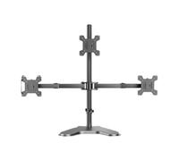Pantalla Dual Display Stand(17-27 Inch Triangular Base)