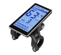 Pantalla ebike, panel de instrumentos LCD de 24V-60V con conector impermeable visibilidad clara y visualización de código de error para ciclistas de protocolo de comunicación OMD 2