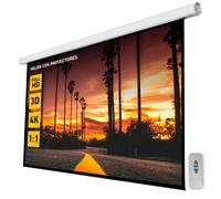 Pantalla Eléctrica Phoenix 135" 2.40m x 2.40m - Compatible con 1:1, 4:3 y 16:9