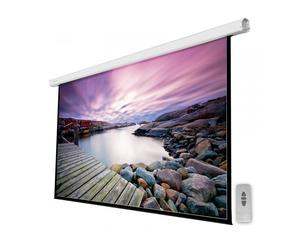 Pantalla electrica videoproyector pared y techo phoenix 135´´ratio 1:1 / 4:3 / 16:9 2.4m x 2.4m posicion adjustable / carcasa bl