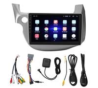 Pantalla estéreo para Coche,Pantalla de navegación GPS de 10.1 Pulgadas,Compatible con Modelos Fit 2008-2013,Radio Bluetooth Android 10.0,Sistema de Audio con Pantalla táctil 1080P (XTEVUQLUT504E-12