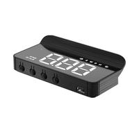 Pantalla frontal Hud, velocímetro de pantalla frontal para coche | Pantalla HUD,Medidor digital con recordatorio de conducción por fatiga, proyector de velocidad de parabrisas transparente, ac