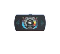 Pantalla Frontal OBD2 P12 for Coche, Sistema Dual for HUD OBD, medidor Digital Inteligente, Velocidad, Combustible, Lectura de códigos Falla, computadora conducción