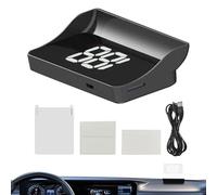 Pantalla frontal para coche, proyector de parabrisas GPS HUD, velocímetro digital, monitor de velocidad automático, para sedanes, SUV, camiones, autobuses, caravanas, scooters, bicicletas, entusiastas