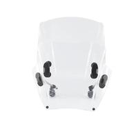 Pantalla Frontal Parabrisas para K75 para R1200R para F800R para R1200RS para R1200RT para S1000R 2009-2015 Deflector Visera Doble Burbuja Parabrisas(Clear Adjustable)
