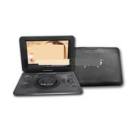 Pantalla giratoria portátil HD Smart TV VCD reproductor de DVD tarjeta SD reproductor de vídeo USB con batería recargable