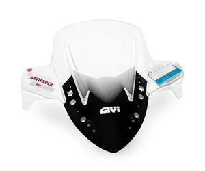 Pantalla GiVi 555 x 640 mm con ABE, compatible con Yamaha X-Max 300 | Parabrisas transparente, homologado E, ABE 38743, X-Max 400 2018 sin ABE compatible con Yamaha X-Max 125 2018-2019