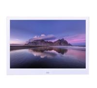 Pantalla Grande de Alta definición, Marco de Fotos Digital de 7-15 Pulgadas, Uso doméstico/publicitario, álbum de Fotos electrónico (Color : White, Size : 7 Inches)