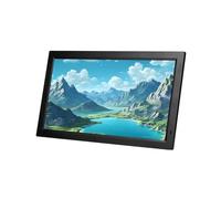 Pantalla Grande Full HD 1080P de 22/24 Pulgadas, admite presentaciones de Diapositivas de imágenes y vídeos a Largo Plazo, máquina publicitaria for Montar en la Pared.(Black,22-Inch)