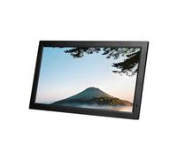 Pantalla Grande Full HD 1080P de 22/24 Pulgadas, admite presentaciones de Diapositivas de imágenes y vídeos a Largo Plazo, máquina publicitaria for Montar en la Pared.(Black,24-Inch)