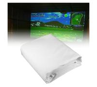Pantalla Impacto para Simuladores Golf - HD Antirebote con Anillas, Entrenamiento Swing Indoor/Outdoor y Cine en Casa