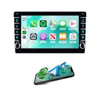 Pantalla inalámbrica Carplay para coche CarPlay y Android, 8 pulgadas, pantalla táctil con Bluetooth, enlace espejo, control por voz, AUX, FM para Opel Zafira B Astra H Antara L07 Corsa C D X01 Vectra