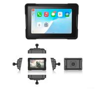 Pantalla inalámbrica para motocicleta Carplay de 5 pulgadas para GPS Nav de | Inalámbrico para carplay, para soporte automático Android, para control de voz Siri, conducción segura con manos libres
