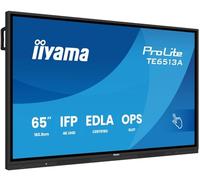 iiyama - TE6513A-B1AG pantalla de señalización Panel plano interactivo 163,8 cm (64.5") Wifi 500 cd / m² 4K Ultra HD Negro Panta