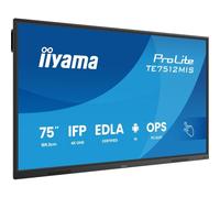 Pantalla interactiva iiyama TE7512MIS-B4AG 75" 4K UHD Android 14 Wi-Fi VA táctil