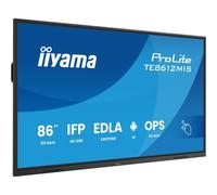 Pantalla interactiva iiyama TE8612MIS-B4AG 86" 4K UHD VA Android 14 Wi-Fi 24/7