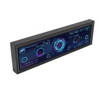 Pantalla IPS de 8,8 Pulgadas, Aida64, Monitor de Temperatura de Datos CPU GPU SSD, 1920x480, ángulo de Visión Completo IPS, Pantalla Inferior de la Carcasa de la PC, para RPi,