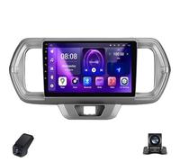 Pantalla IPS para Radio de Coche para Toyota Passo III 3 2016-2021 Android 14 9-Inch/CarPlay Inalámbrico/Android Auto/WiFi/FM/GPS/Bluetooth/SWC/Cámara de Visión Trasera/DVR ADAS(Silver,X1)