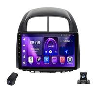 Pantalla IPS para Radio de Coche para Toyota Passo XC10/Daihatsu Boon Sirion 2004-2010 9-Inch/CarPlay Inalámbrico/Android Auto/WiFi/FM/GPS/Bluetooth/SWC/Cámara Visión Trasera/DVR ADAS(X1)