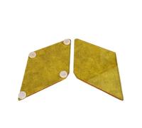 Pantalla Lámpara Motocicleta para ZONTES para 703F Cubierta Faro Luz Delantera Protector Faro Protector Lente Amarillo Transparente Protector Faro(Yellow)