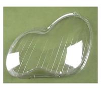 Pantalla Lámpara Para Benz W203 Clase C C180 C200 C230 C260 C280 2001-2007 Faros Delanteros Cubierta Carcasa Pantallas Lámparas Transparentes Cubierta Lente Faro Delantero(1piece left side)