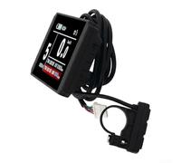 Pantalla LCD compatible con KT-LCD8H para bicicletas eléctricas de 72 V con pantalla visible a la luz solar y sistema métrico