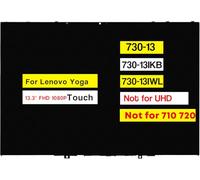 Pantalla LCD de 13.3 pulgadas para Lenovo Yoga 730-13IKB 730-13IWL 81CT 81JR 5D10Q89746 5D10Q89743 M133NWF4 81CT0008US FHD 1920 x 1080 30 pines pantalla táctil Digitalizador