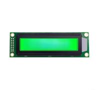Pantalla LCD de 160 x 32 con controlador ST7920, serie/paralelo, fuente china incorporada, 3,3 V, 116 x 37 x 12 mm para control industrial (amarillo-verde)
