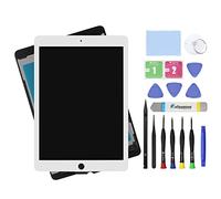 Pantalla LCD de 9,7 pulgadas de repuesto para iPad Air 2 de 2ª generación A1566 A1567 pantalla LCD y digitalizador táctil de vidrio premium kit de reparación (blanco)
