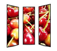 Pantalla LCD de barra estirada ultra ancha con autocopia USB y reproducción automática para video, imagen y audio, ideal para aplicaciones de menú electrónico y letreros de tienda
