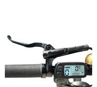 Pantalla LCD de bicicleta eléctrica de 36 V y 48 V para KT LCD11 con conector SM de 5 pines que muestra la velocidad del nivel de la batería, kilometraje y código de falla