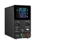 Pantalla LCD de Fuente de alimentación regulada por CC SPPS-B305D con configuración de codificador de Interruptor de Salida 30V5A(Size:SPPS-B305D Black220V)