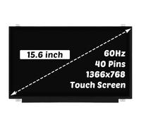 Pantalla LCD de repuesto para Dell Inspiron 15 3567 3558 P47F001 NT156WHM-T00 B156XTK01.0 1366X768 15.6 pulgadas, 40 pines 60Hz LED Display Digitalizador Panel (solo para pantalla táctil)