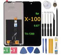 Pantalla LCD de repuesto para Nokia X100 5G TA-1399 6.67 pulgadas Asamblea LCD Pantalla táctil digitalizador con herramientas de reparación