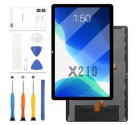 Pantalla LCD de repuesto para Samsung Galaxy Tab A9+ A9 Plus SM-X210 SM-X215 SM-X216B, pantalla LCD, kit de montaje de digitalizador de pantalla táctil con herramienta (negro, 10.9 pulgadas)