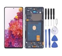 Pantalla LCD de teléfono móvil Pantalla LCD incell para Galaxy S20 Fe SM-G780 Digitizador Conjunto con Marco, no admitiendo la identificación de Huellas Digitales Parte de reparación