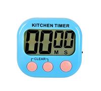 Pantalla LCD Digital Temporizador de Cocina Cuenta de Alarma Alta Reloj Ascendente/descendente Soporte magnético y Soporte retráctil Ahorro de Tiempo para el Trabajo doméstico