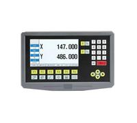 Pantalla LCD DRO YH800-2 2 ejes 19 idiomas AC90-260V sensor de desplazamiento codificador de escala lineal regla de rejilla(YH800-2 display)