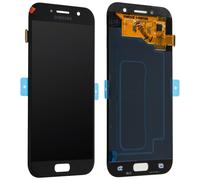 Pantalla LCD Galaxy A3 2017 + pantalla de vidrio Kit original - Negro